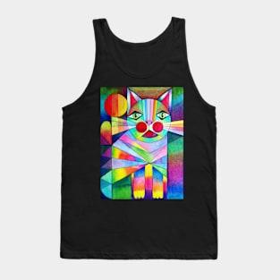 Abstracat Tank Top